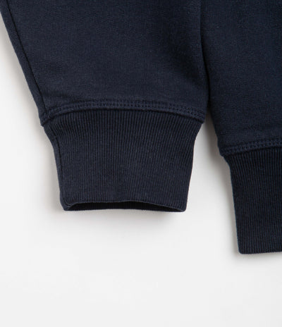 by Parra Wave Block Tremors Hoodie - Navy Blue