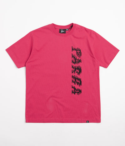 by Parra Wave Block Tremors T-Shirt - Purple / Pink