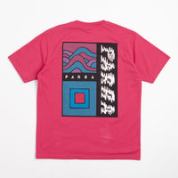 by Parra Wave Block Tremors T-Shirt - Purple / Pink thumbnail