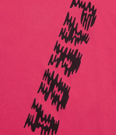 by Parra Wave Block Tremors T-Shirt - Purple / Pink