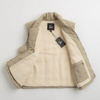 by Parra Waved Alien Puffer Vest - Tan thumbnail