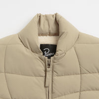 by Parra Waved Alien Puffer Vest - Tan thumbnail