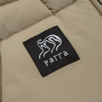 by Parra Waved Alien Puffer Vest - Tan thumbnail