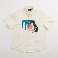 by Parra Yoga Balled Short Sleeve Shirt - Off White thumbnail