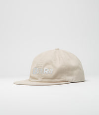 by Parra Blocked Logo Cap - Off White