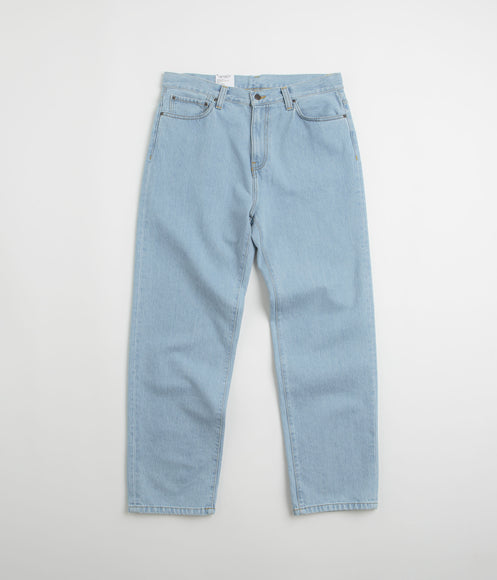 Carhartt Aaron Pants - Stone Bleached Blue