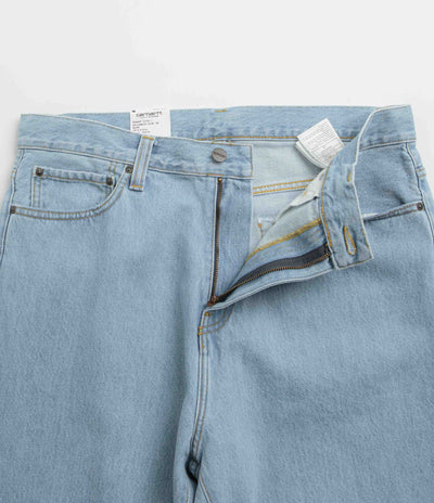 Carhartt Aaron Pants - Stone Bleached Blue