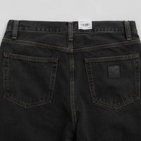 Carhartt Aaron Pants - Stone Washed Black thumbnail