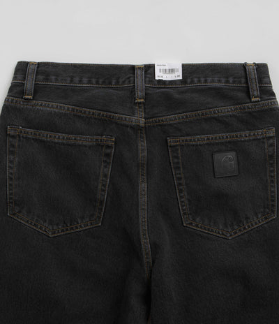 Carhartt Aaron Pants - Stone Washed Black