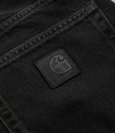 Carhartt Aaron Pants - Stone Washed Black