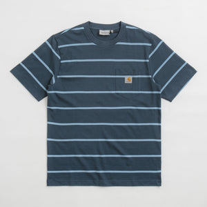 Aiken Stripe / Dusky Blue