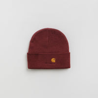 Carhartt American Script Beanie - Malbec thumbnail