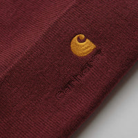 Carhartt American Script Beanie - Malbec thumbnail