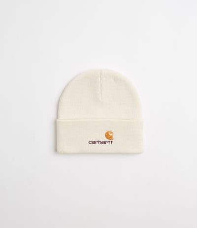 Carhartt American Script Beanie - Natural