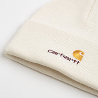 Carhartt American Script Beanie - Natural thumbnail