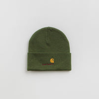 Carhartt American Script Beanie - Tarragon thumbnail