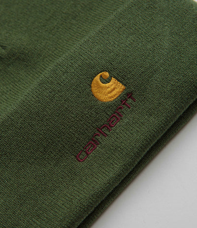 Carhartt American Script Beanie - Tarragon