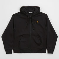 Carhartt American Script Hooded Jacket - Black thumbnail