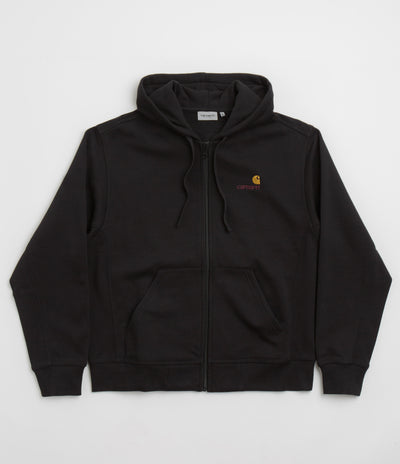 Carhartt American Script Hooded Jacket - Black