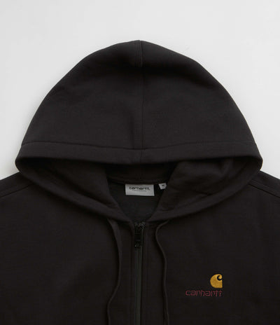 Carhartt American Script Hooded Jacket - Black