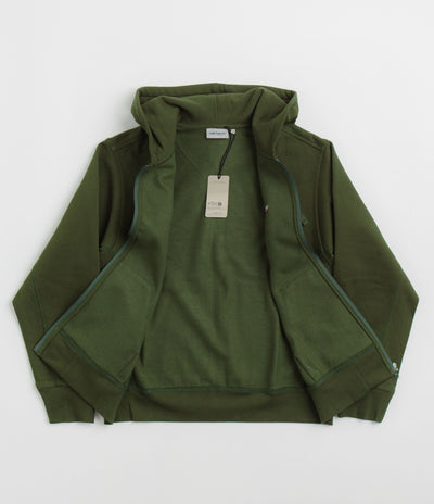 Carhartt American Script Hooded Jacket - Tarragon