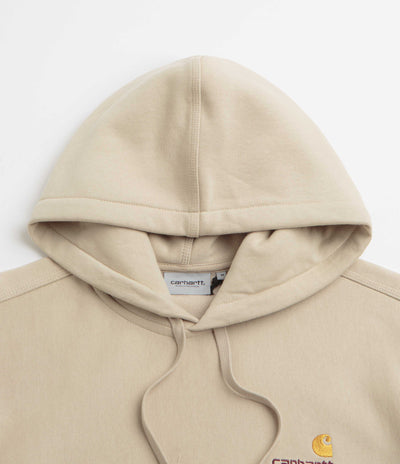 Carhartt American Script Hoodie - Fleur De Sel