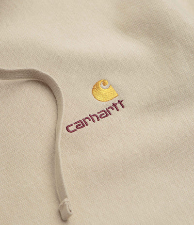 Carhartt American Script Hoodie - Fleur De Sel