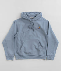 Carhartt American Script Hoodie - Frosted Blue