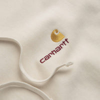 Carhartt American Script Hoodie - Moonbeam thumbnail