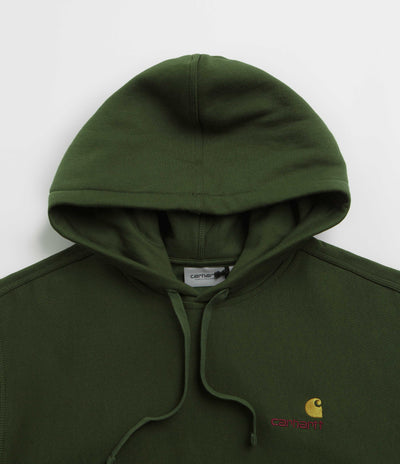 Carhartt American Script Hoodie - Tarragon