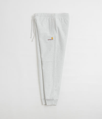 Carhartt American Script Sweatpants - Ash Heather