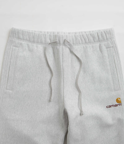 Carhartt American Script Sweatpants - Ash Heather