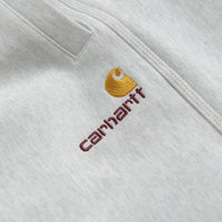 Carhartt American Script Sweatpants - Ash Heather thumbnail