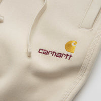 Carhartt American Script Sweatpants - Moonbeam thumbnail