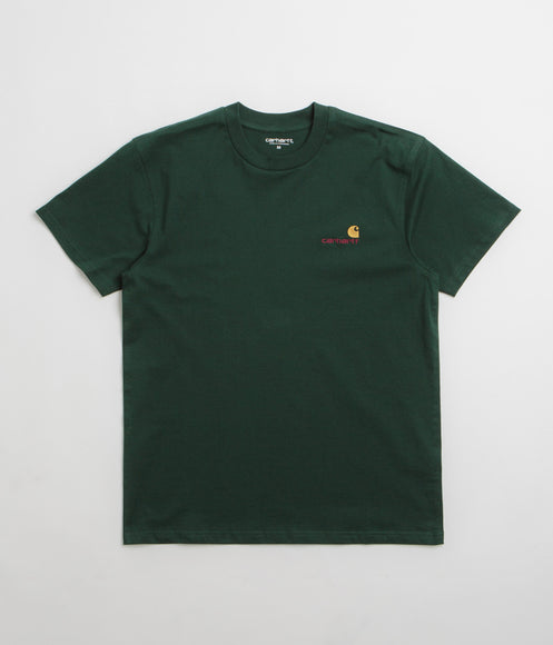 Carhartt American Script T-Shirt - Conifer