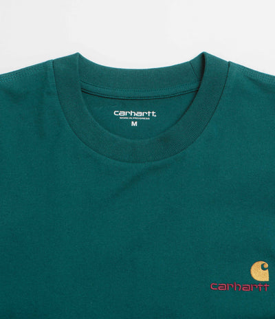 Carhartt American Script T-Shirt - Malachite