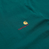 Carhartt American Script T-Shirt - Malachite thumbnail