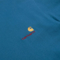 Carhartt American Script T-Shirt - Sodalite thumbnail