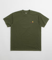 Carhartt American Script T-Shirt - Tarragon