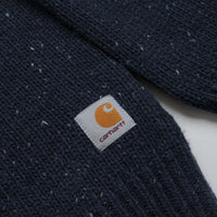 Carhartt Anglistic Crewneck Sweatshirt - Speckled Air Force Blue thumbnail