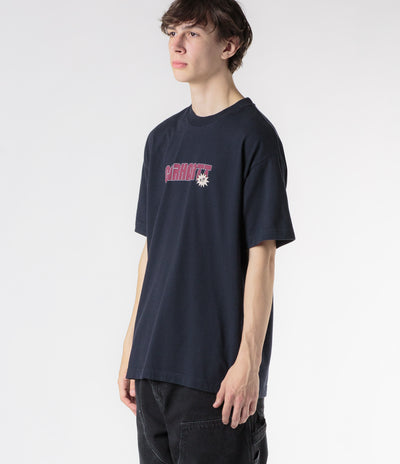 Carhartt Arrow Script T-Shirt - Dark Navy