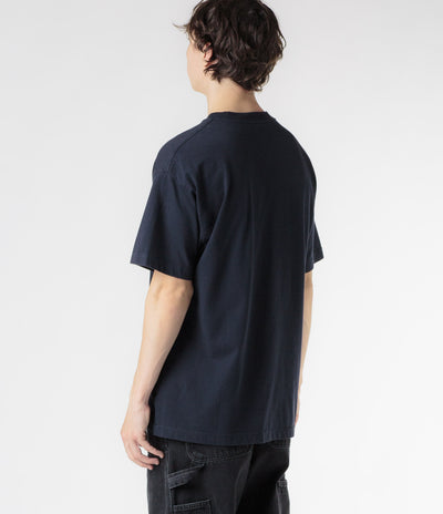 Carhartt Arrow Script T-Shirt - Dark Navy