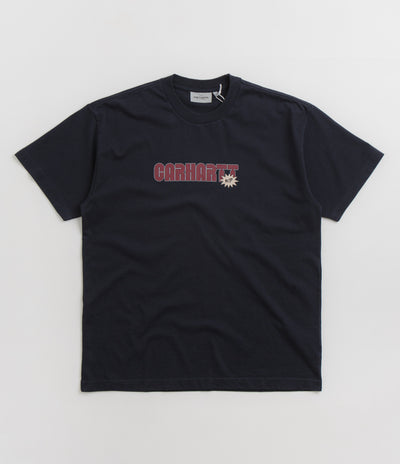 Carhartt Arrow Script T-Shirt - Dark Navy