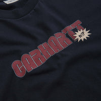 Carhartt Arrow Script T-Shirt - Dark Navy thumbnail