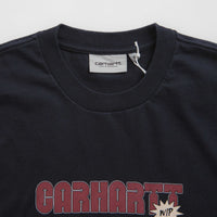 Carhartt Arrow Script T-Shirt - Dark Navy thumbnail