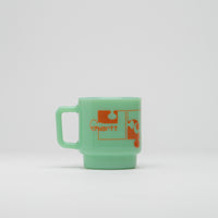 Carhartt Assemble Glass Mug - Jade / Carhartt Orange thumbnail