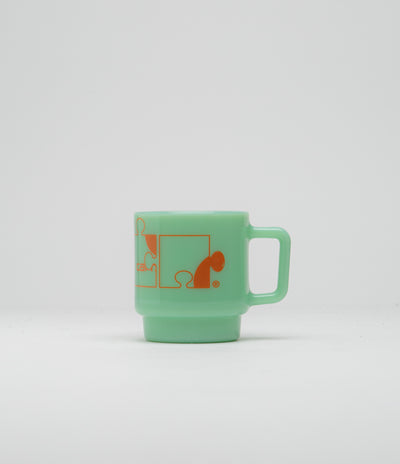 Carhartt Assemble Glass Mug - Jade / Carhartt Orange