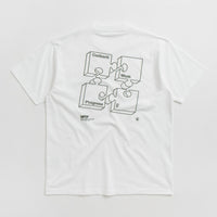 Carhartt Assemble T-Shirt - White / Smoke Green thumbnail