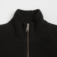 Carhartt Banley Sweater Jacket - Black thumbnail