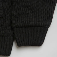 Carhartt Banley Sweater Jacket - Black thumbnail